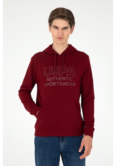 U.s. Polo Assn. Erkek Bordo Sweatshirt 50293439-vr014 Bordo
