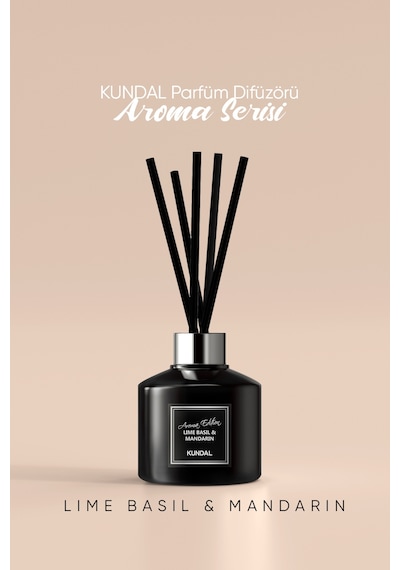 Kundal Lime Basil & Mandarin Perfume Diffuser 2 x 200 ML