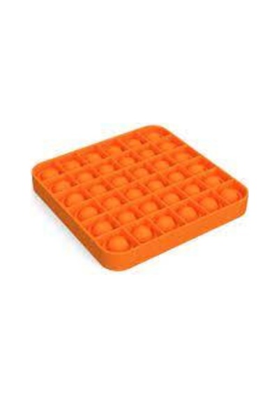 Toys Pop-ıt Popit Buble Fidget Gökkuşağı Popit Stres Oyuncağı Renkli Duygusal Kare