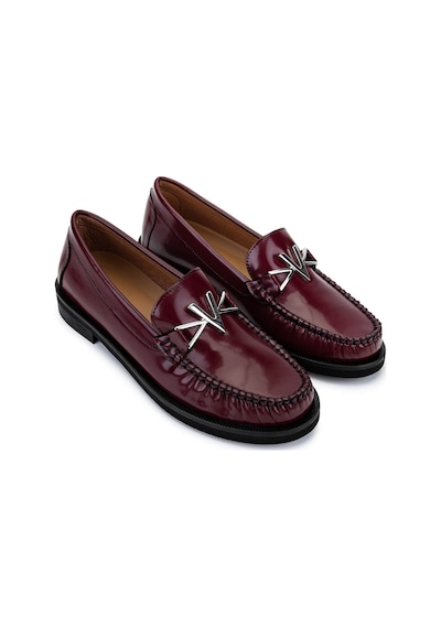 Mario Valentino Kadın Hakiki Deri Bordo Loafer Ayakkabı 1040 91d2555 Bn Ayk Sk25-26 Bordeaux Bordo