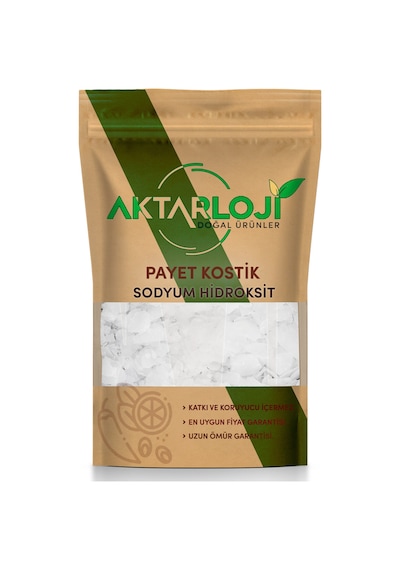 50 Kg Payet Kostik Soda Lavabo - Logar - Gider Açıcı - Sodyum Hidroksit A Kalite 50 KG