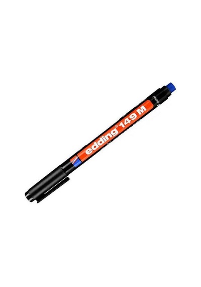 Edding 149 M Asetat Kalemi Silgili Siyah - 10 Adet