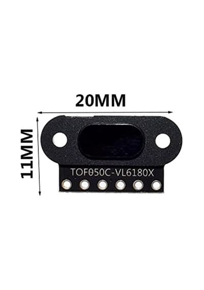 Vl6180x Tof050c I2c Lazer Mesafe Ve Ortam Işığı Sensörü Modülü
