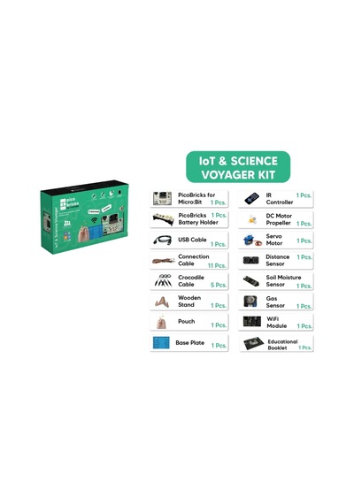 Picobricks Micro:bit Iot & Science Voyager Kit