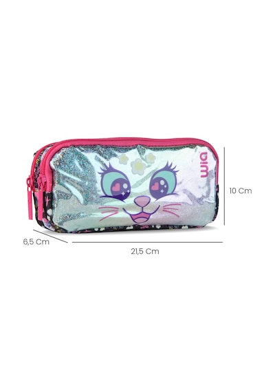 Wia Sweet Cat Kız Çocuk Kalemlik Siyah