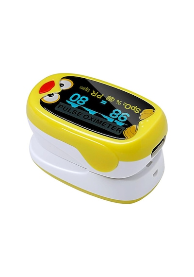 Parmak Tipi Pulse Oksimetre G-Life K1 Sarı