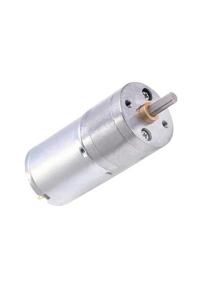 6v 25mm 130 Rpm Redüktörlü Dc Motor