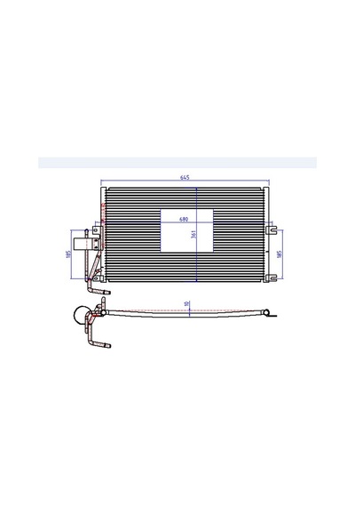 Oris Klima Radyatörü Kondenseri Opel Vectra B 99 02 Orıs Cop065022 1618114-1850065-52485274
