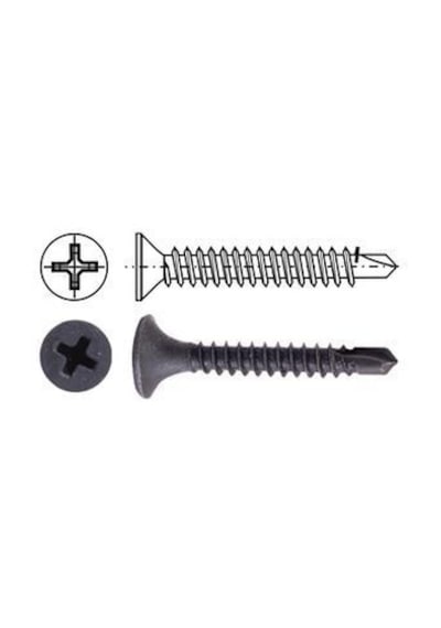 Meridyen 3.5X45 Matkap Uçlu Alçıpan Vidası 500 Adet N11.25179