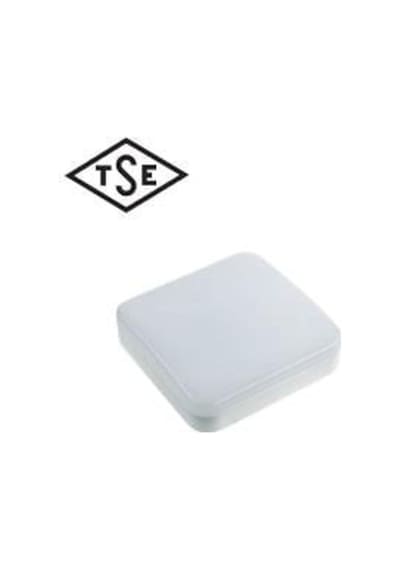Zmr 36w Günışığı Işık - Beyaz Kasa Kare Ledli Glop Armatür 3000k Zmr-405b.30 Ip66 Gün Işığı