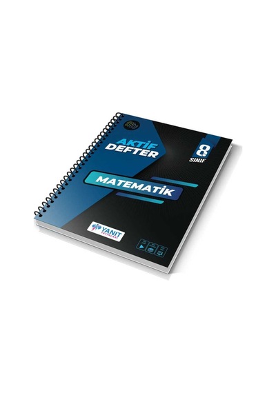 8. Sınıf Aktif Defter Matematik Yanıt Yayınları