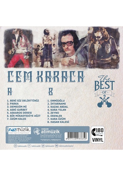 Cem Karaca - The Best Of 2 Plak