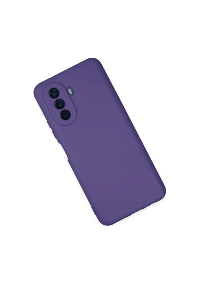 Huawei Nova Y70 Uyumlu Kılıf Nano İçi Kadife Silikon - Mor