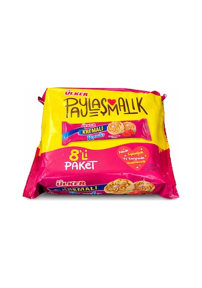 Ülker Kremalı Rondo Çilek 8 Li 488 Gr X 4 Adet
