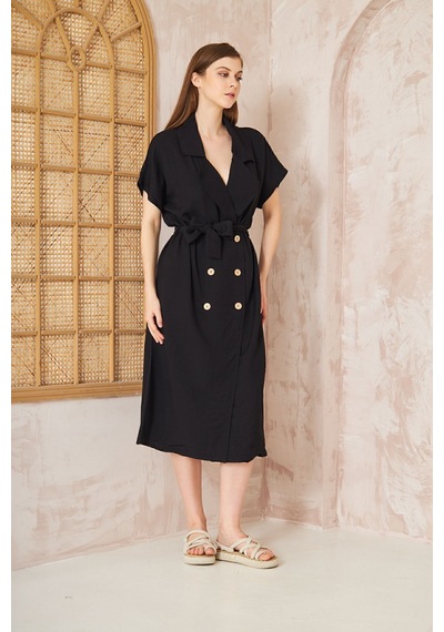 Pasaklı Giyim Kadın Keten Siyah Oversize Geniş Kesim /salaş /uzun Kısa Kollu Yazlık Ceket Elbise 700-3162451 Pasaklı Giyim Kadın Keten Siyah Oversize Geniş Kesim /salaş /uzun Kısa Kollu Yazlık Ceket Elbise 700-3162451