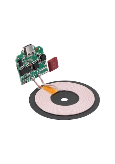 Kablosuz Şarj Modülü Type C 15w 5v 1a 9v 1.5a Mobil Akıllı Telefon Oyuncak Pil Şarj Qı Wpc V1.2.3 S