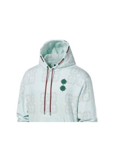 Air Jordan X Clot Polar Kapüşonlu Sweatshirt - Do0007-394 Çok Renkli