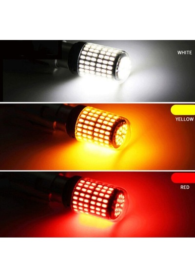 P21w 144 Led Canbus Geri Vites Ampulü Turuncu