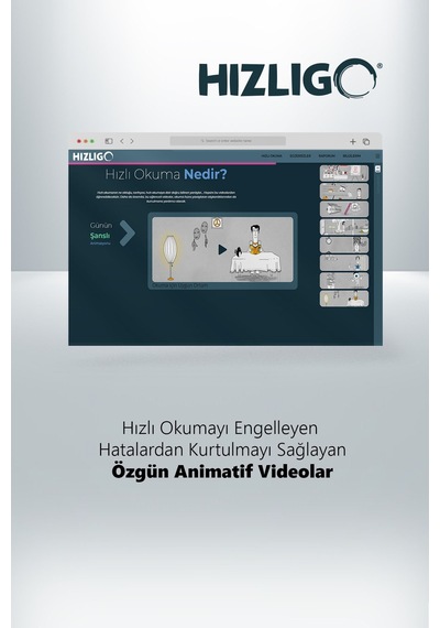 Hızlı Okuma Online Eğitimi: HIZLIGO - YKS (TYT-AYT) 12. Sınıf ve Lise Mezunlarına özel