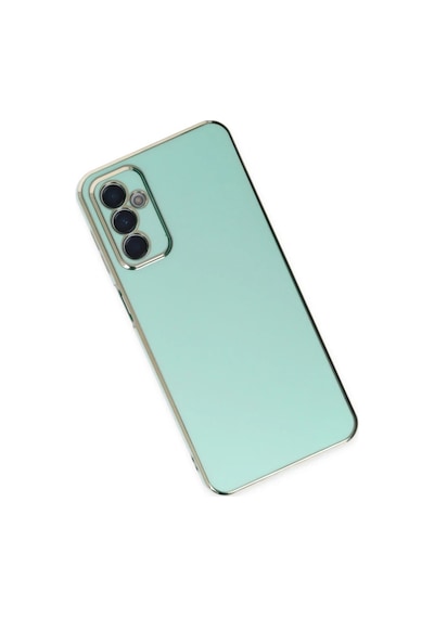 Samsung Galaxy M23 Kılıf Volet Silikon - Açık Yeşil 0.2M-Çok Renkli