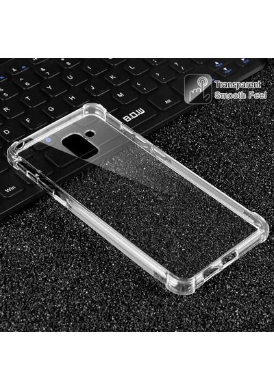 Samsung Uyumlu Galaxy J2 Pro 2018 Kılıf Şeffaf Nitro Anti Shock Kapak Renksiz