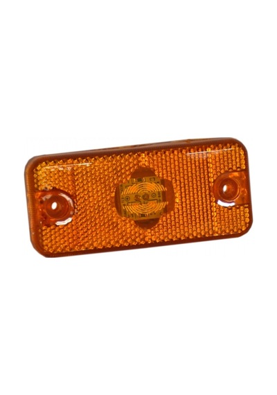 TAS 12V Side Marker Lamba 4 Ledli Sarı Braketsiz 11x5 cm (Boxer-J