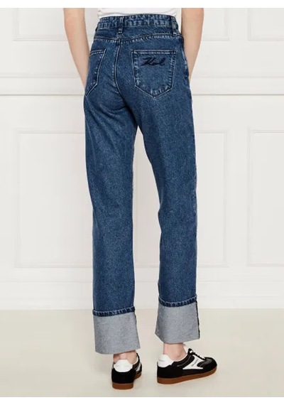 Karl Lagerfeld Mavi Kadın Denim Pantolon A3w10017