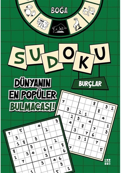 Burçlar Sudoku / Boğa Kalem Hediyeli