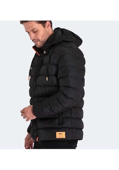 Slazenger SALINE Erkek Mont &amp; Kaban Siyah