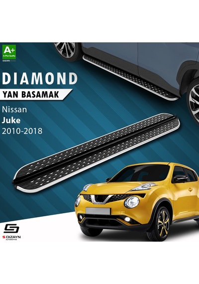 S-dizayn Nissan Juke Diamond Krom Yan Basamak 173 Cm 2010-2018