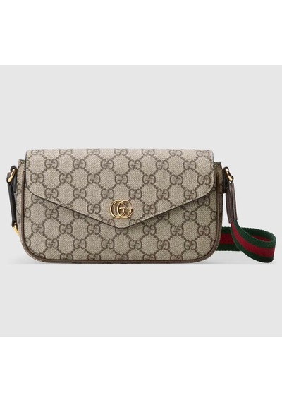 Gucci Ophidia Pochette Bag Kahverengi