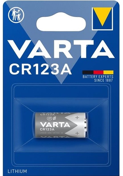Varta Cr123a 3 Volt Lityum Pil Tekli