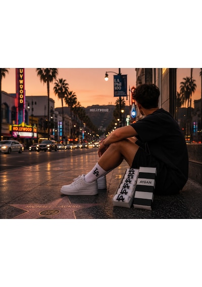 6 Çift Pamuklu Beyaz Tenis Çorap Soket Boy