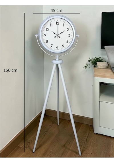 River World Ayaklı Saat Tripod Rengi Beyaz Elegance Çok Renkli