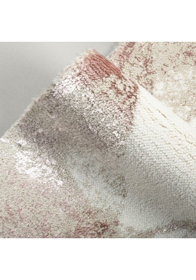 Linens Triza 2'li 60x100 / 50x60 Cm Banyo Paspas Seti Rose Rose