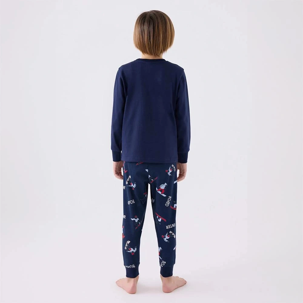 Rolypoly Rp3435c Erkek Çocuk Kışlık Pijama Takım Lacivert