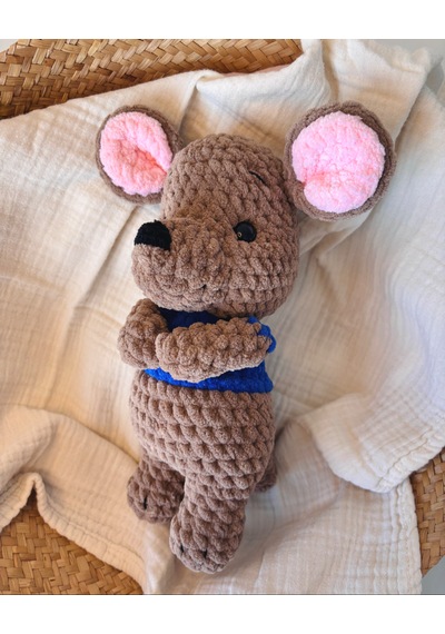 Winnie The Pooh-kanga Peluş Oyuncak Kahverengi - Lacivert