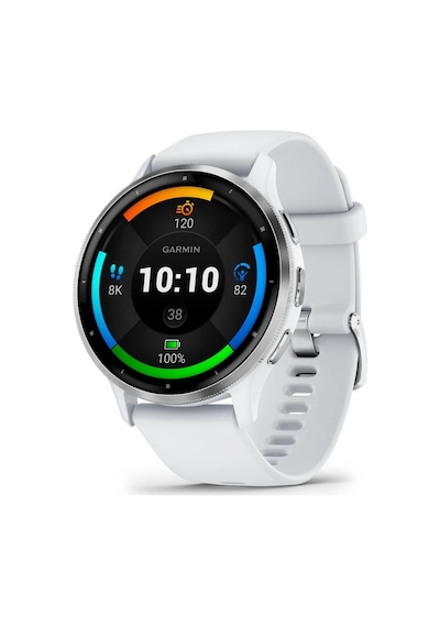 Garmin Venu 3 Gümüş Beyaz Kayışlı