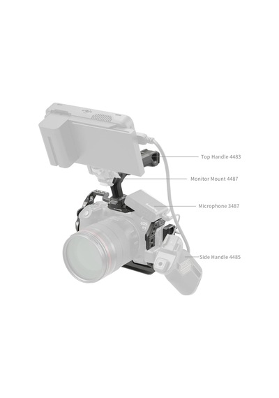 Smallrig 5029 Canon Eos R5ıı Mark Iı İçin Hawklock Hızlı Çıkarma Kafes Kiti