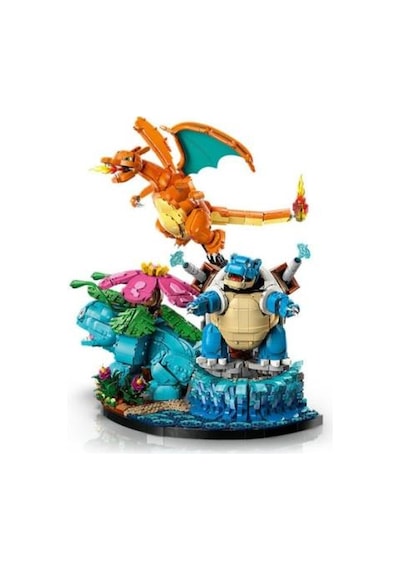 Lego 72153 Pokémon Venusaur, Charizard Ve Blastoise