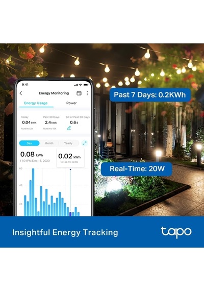 Tapo P410m Akıllı Dış Mekan Wi-fi Priz, Matter Sertifikalı, Ip54 Su Sıçramasına Dayanıklı, V-0 Alev Geciktiric Diğer