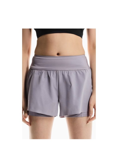 On Court Shorts Kadın Tenis Şortu Performans Tasarımı Mor