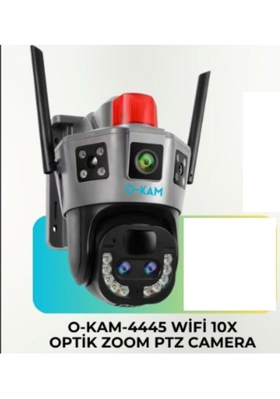 O-kam 4445 Wifi 10x Optik Zoom 2 Lens 3 Görüntü Zoom Ptz Kamera