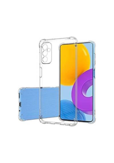 Samsung Galaxy Uyumlu A04S Kapak Kamera Korumalı Airbag Antishock Köşe Korumalı Silikon Şeffaf