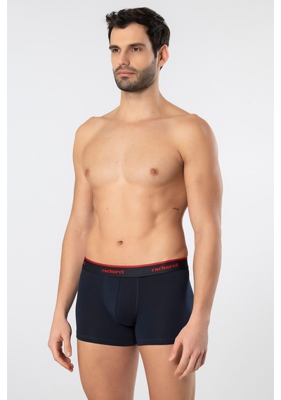 Cacharel Erkek Desenli Likralı Boxer 3'lü Paket 1339/lacivert 5 Lacivert