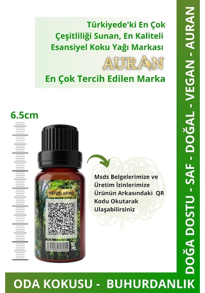 Auran Kahve Esansiyel Uçucu Yağı 10 ML