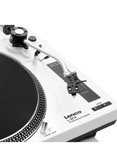 LENCO L-3810 WH USBli MP3e Kayıt Özellikli PİKAP PLAK ÇALAR BEYAZ