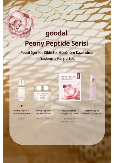 Peptit İçerikli, Cilde Sıkı Görünüm Kazandıran Ampul Goodal Peony Peptide Volume Ampoule 74114251