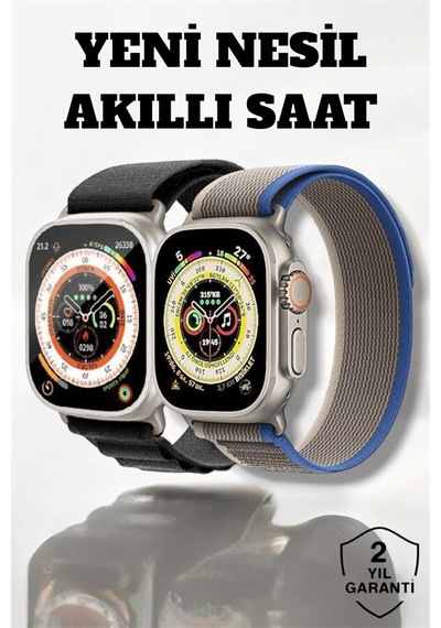 Northcity 49mm Ekranlı Kan Basıncı Ve Adımsayar Özellikli Bluetooth Akıllı Saat - Sağlık Takibi Ve Spor Modları