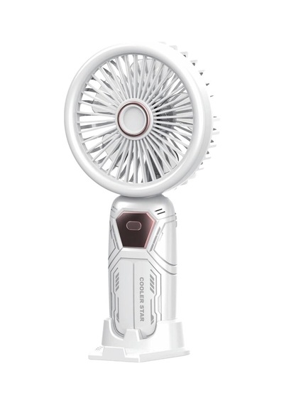Brushless Turbo Motor Şarjlı El Fanı Masaüstü Ve Taşınabilir Mini Vantilatör 5 Kademeli Fan